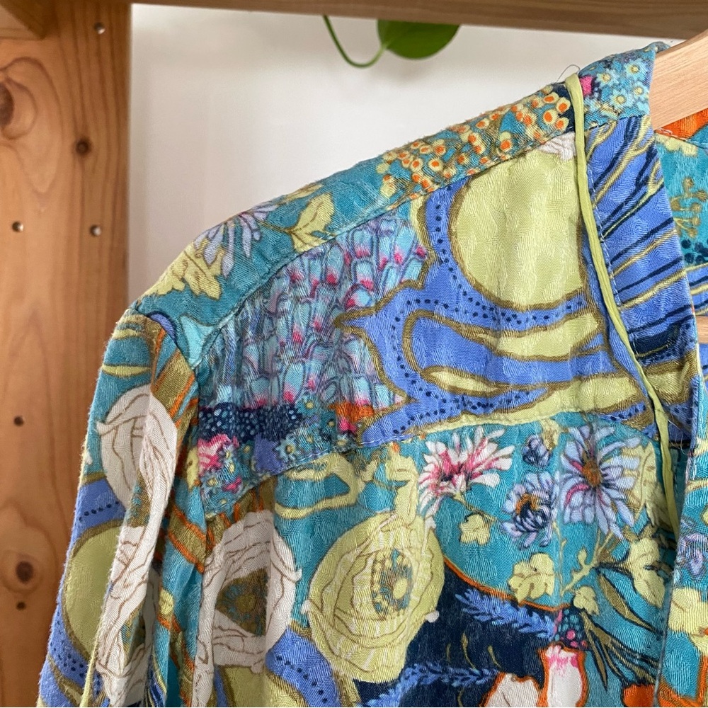 Anthropologie Colorful Utility Lounge Pajama Set Small - Picture 8 of 16